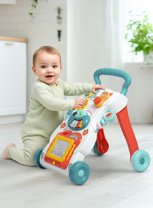 Infant/ Baby Toys (0-1 Years) In stock Huanger Baby Walker with Light and Music