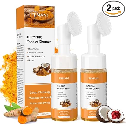 2pcs Turmeric Face Wash Set