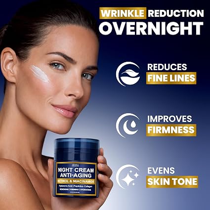 Night Cream for Women Anti Aging